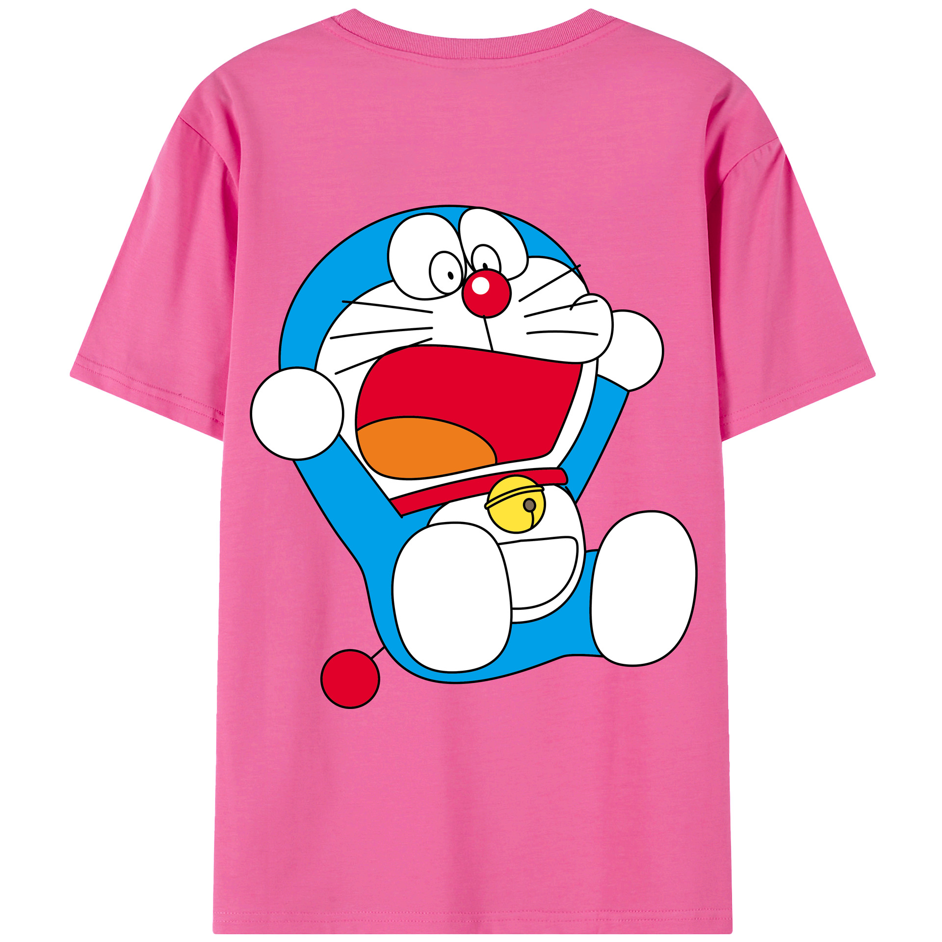 （画像用） ドラえもん Doraemon レディース半袖Tシャツ(バックプリント)